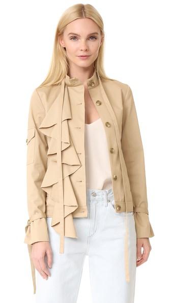 Robert Rodriguez Ruffle Jacket