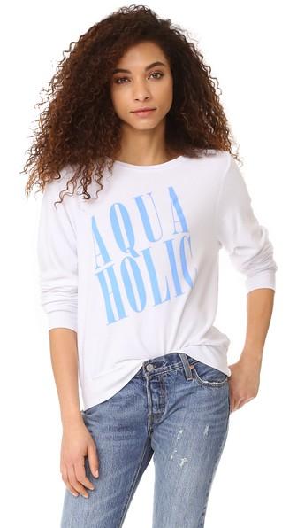 Wildfox Aquaholic Sweatshirt