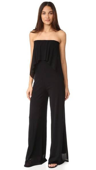 Fuzzi Strapless Jumpsuit