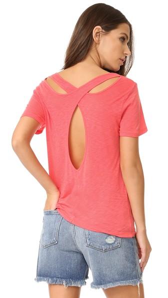 Splendid Cutout Tee