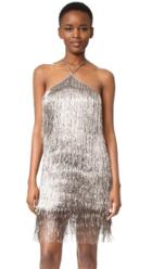 Rachel Zoe Metallic Fringe Dress