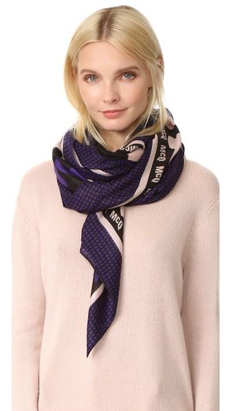 Mcq Alexander Mcqueen Mcq Hearts Scarf