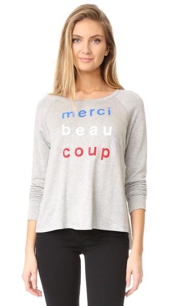 Sundry Merci Beau Coup Pullover