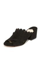 Isa Tapia Calista Block Heel Mules