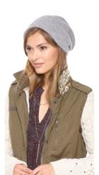 Plush Barca Slouchy Fleece Lined Hat