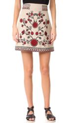 Whistles Delia Embroidered Skirt