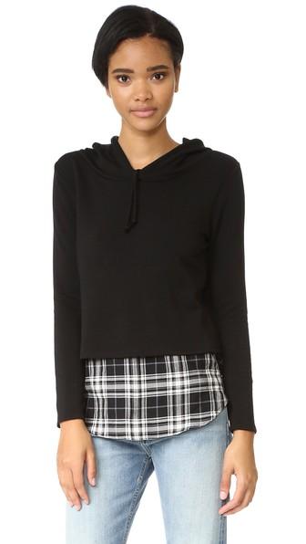 Generation Love Chester Plaid Hoodie