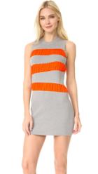 Mm6 Ruffle Stripe Dress