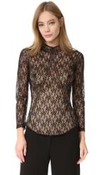 Alexander Wang Fitted Top With Ladder Seaming