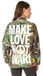 Madeworn Rock Make Love Not War Jacket