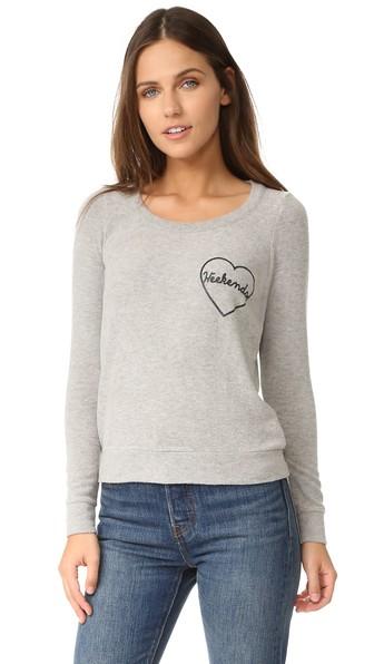Chaser Weekend Love Sweatshirt