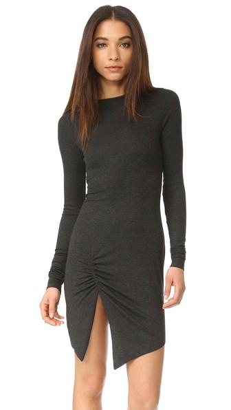 The Hours Long Sleeve Slit Dress