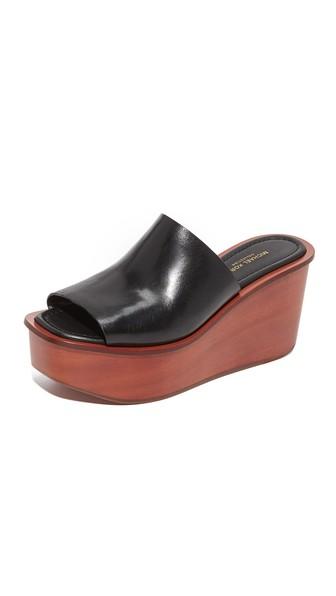 Michael Kors Collection Jane Flatform Slides