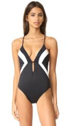 Shoshanna Colorblock One Piece