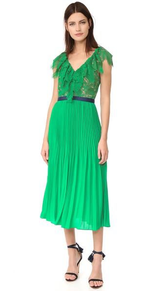 Three Floor Dress Code Pleat Dress