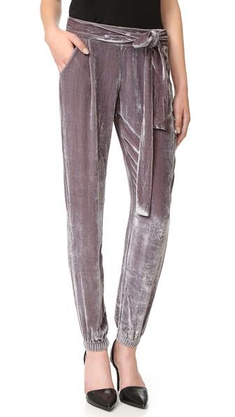 Young Fabulous Broke Ciarra Velvet Pants