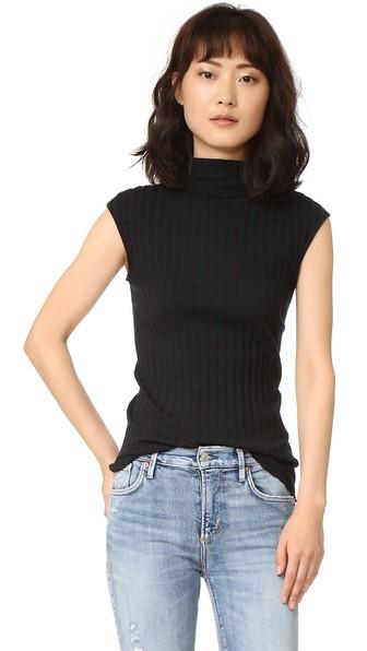Enza Costa Turtleneck Top