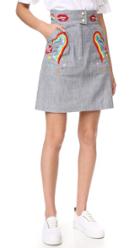 Olympia Le Tan Early Pearl Skirt