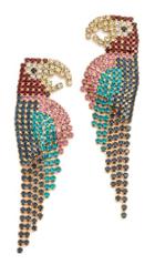Elizabeth Cole Macaw Earrings