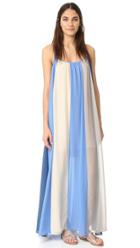 Line Dot El Ray Color Block Maxi Dress