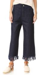 Vale Run Free Fray Culottes