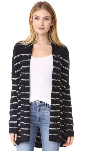 Vince Stripe Cardigan