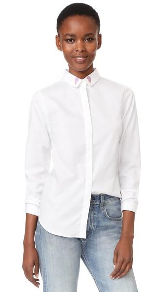 Maison Labiche Coeur Brise Button Down Shirt