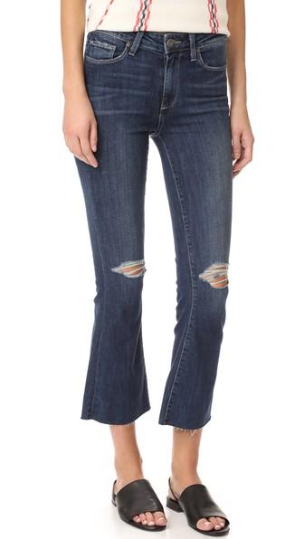 Paige Colette Crop Flare Jeans
