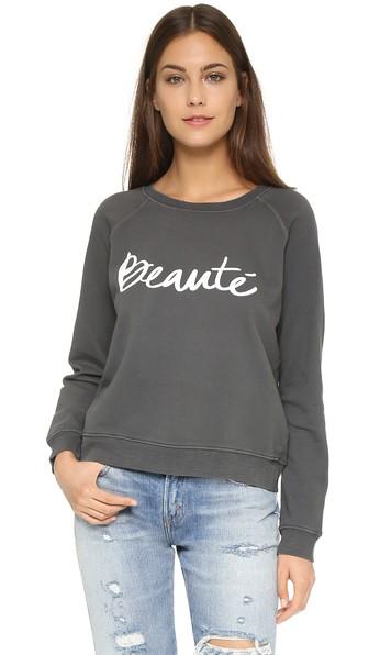 Sincerely Jules Beaute Sweatshirt - Vintage Black