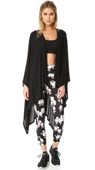Beyond Yoga Open All Night Poncho