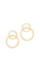 Jacquie Aiche Ja Overlapping Circle Stud Earrings