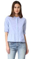 Madewell Peplum Shirt