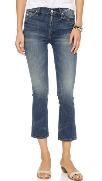 Mother The Insider Crop Jeans - Double Trouble
