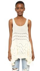 Free People Voile Lace Trapeze Tank