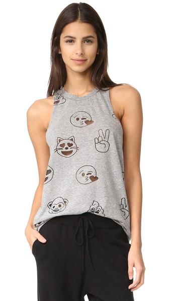 Terez Emoji Burnout Tank