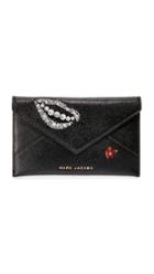 Marc Jacobs Sequin Hand To Heart Envelope Pouch