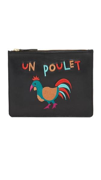 Lizzie Fortunato Un Poulet Zip Pouch