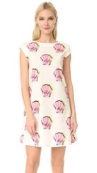 Boutique Moschino Short Sleeve Printed Dress