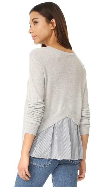Autumn Cashmere Peekaboo Sweater