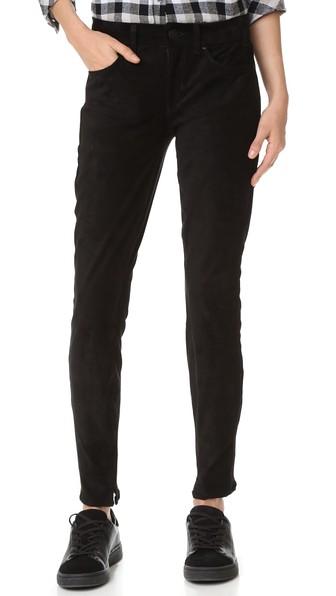 Mcguire Denim Newton Faux Suede Skinny Jeans