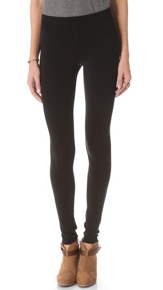 Plush Stitched Fleece Lined Leggings