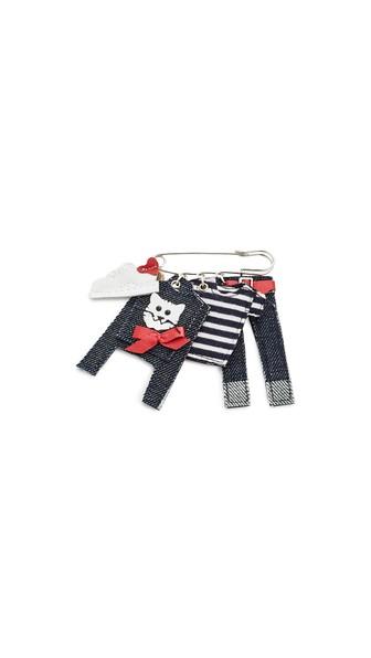 Anne Marie Herckes Stan Cat Brooch