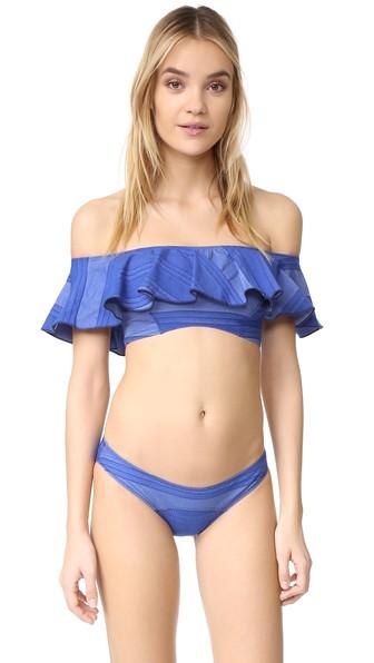 Lisa Marie Fernandez Mira Flounce Bikini