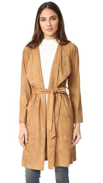 Bb Dakota Faux Suede Coat