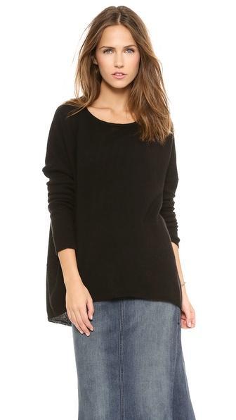 360 Sweater Andi Cashmere Sweater - Black
