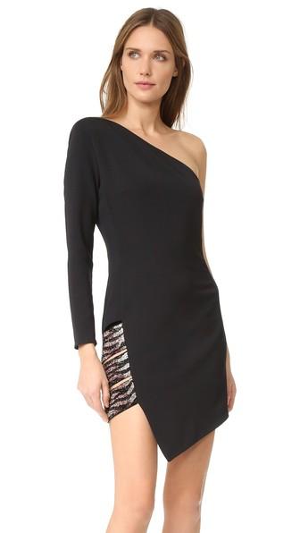 Haney Alessandra One Shoulder Dress