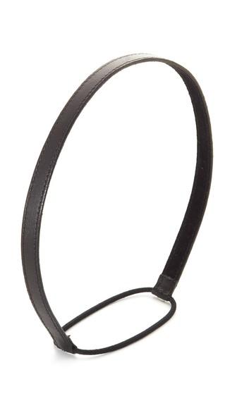 Jennifer Behr Thin Leather Headband
