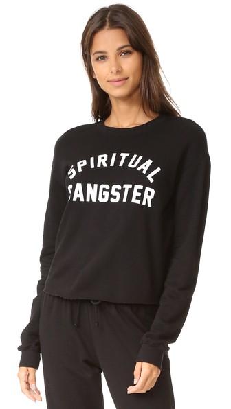 Spiritual Gangster Sg Crop Sweatshirt
