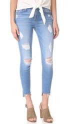 7 For All Mankind Step Hem Ankle Skinny Jeans