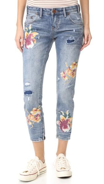 One Teaspoon Orchid Freebirds Jeans